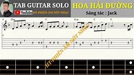 Hoa Hải Đường Piano Sheet